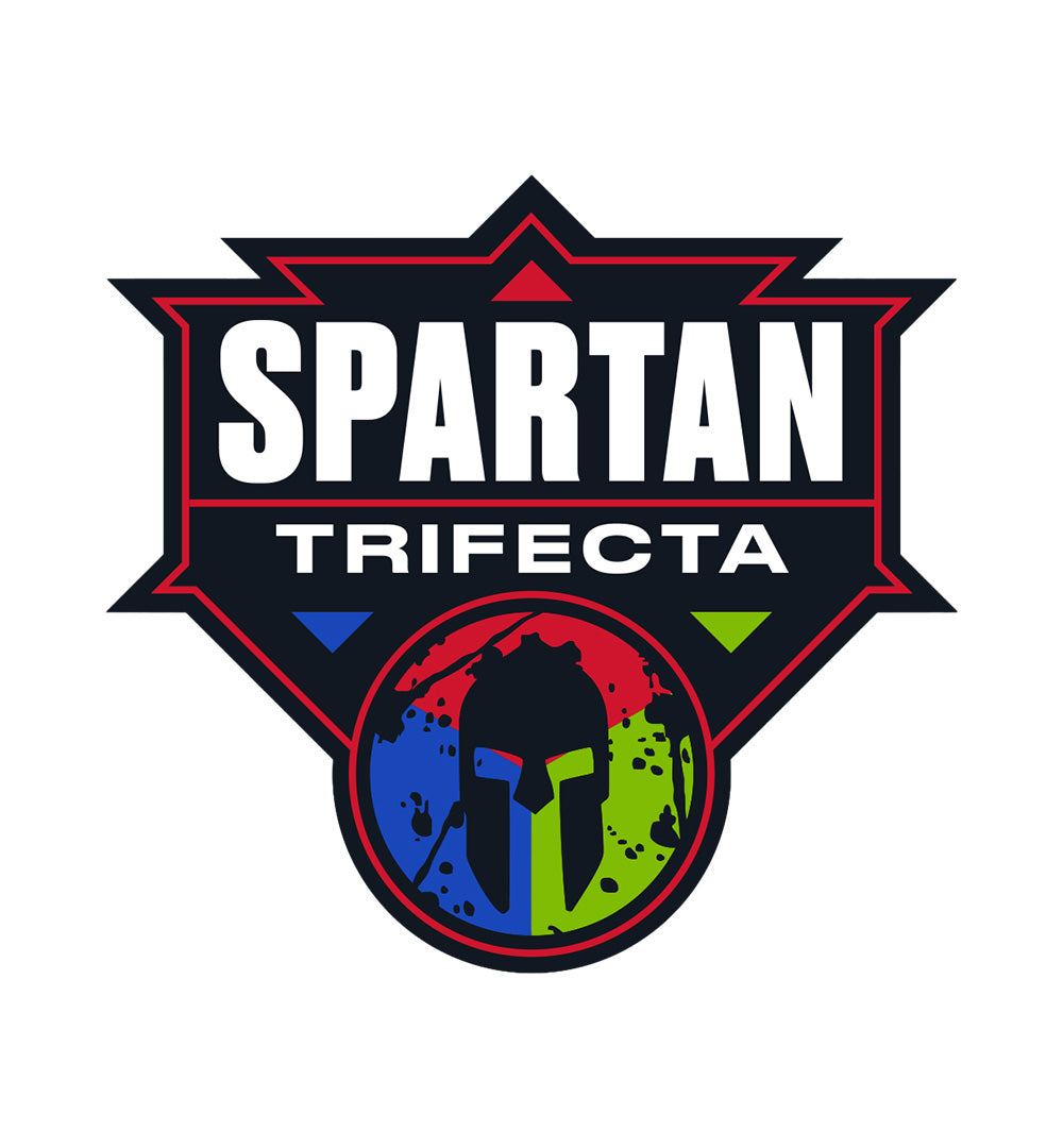 SPARTAN Trifecta Geo Vinyl Sticker