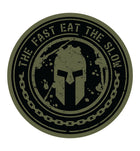 SPARTAN Fast Eat the Slow Vinyl Sticker