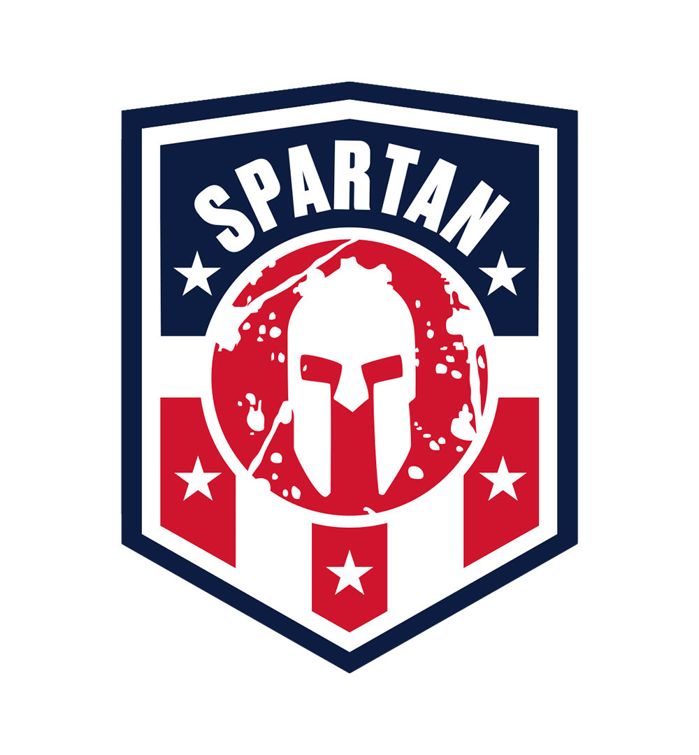 SPARTAN Patriotic Vinyl Sticker
