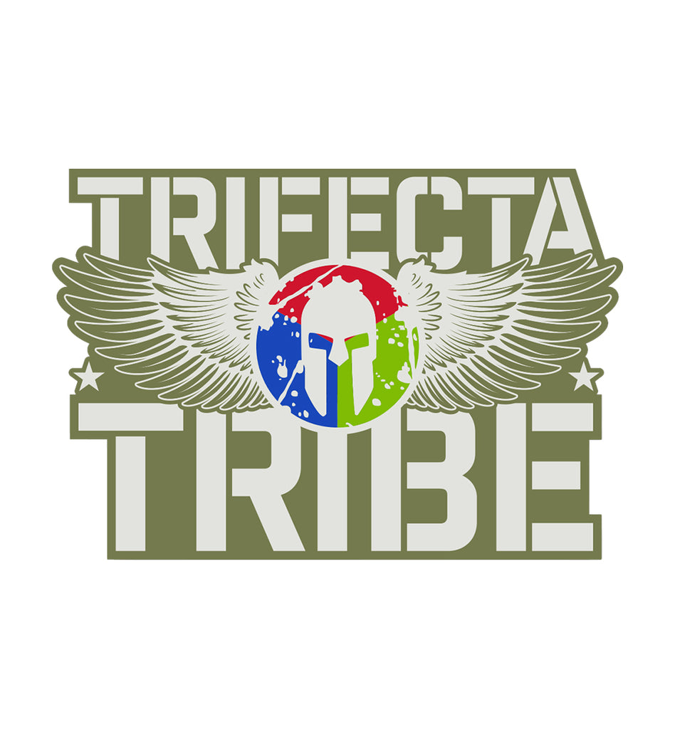SPARTAN Trifecta Tribe Vinyl Sticker