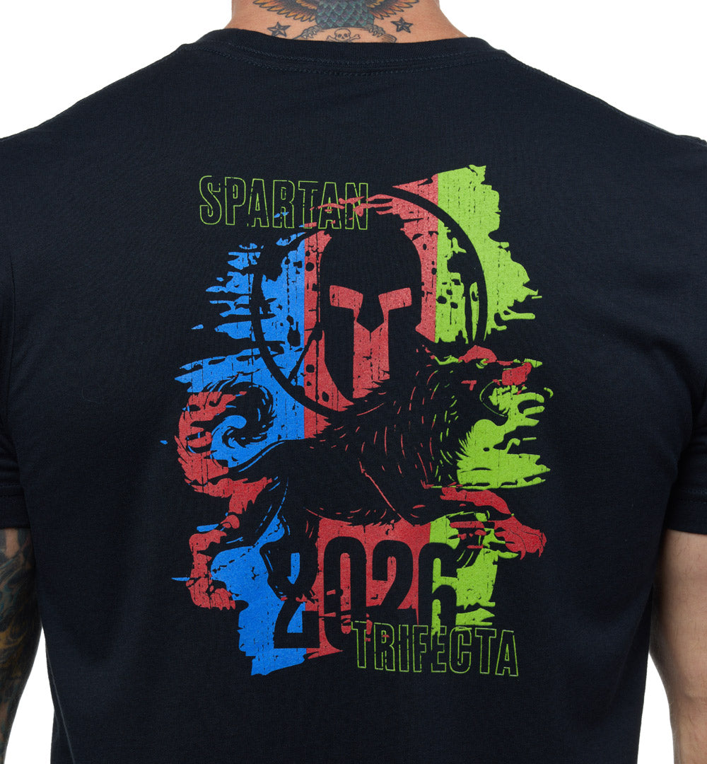 SPARTAN 2026 Trifecta Wolf Tee - Men's