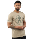 SPARTAN Distressed Helmet Tee - Men's