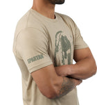 SPARTAN Distressed Helmet Tee - Men's