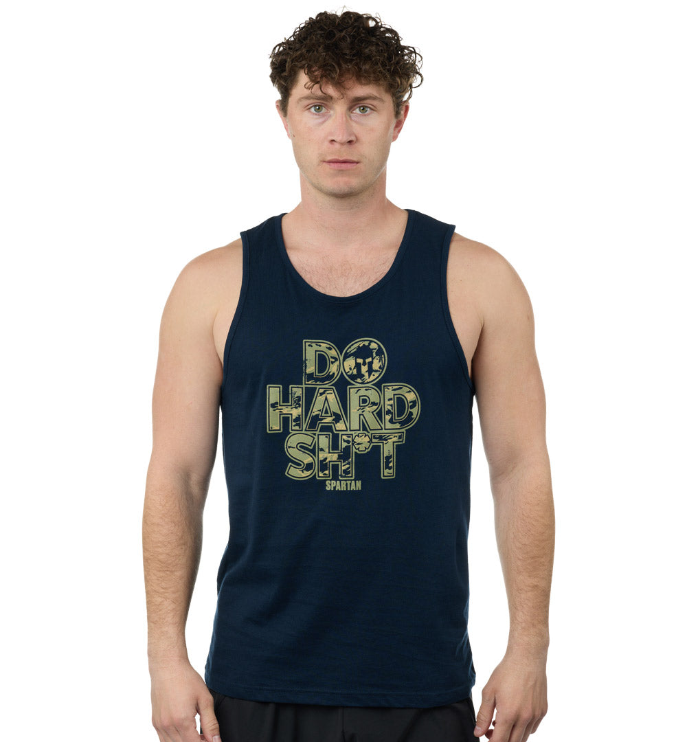 SPARTAN Do Hard Shit Camo Tank - Men's