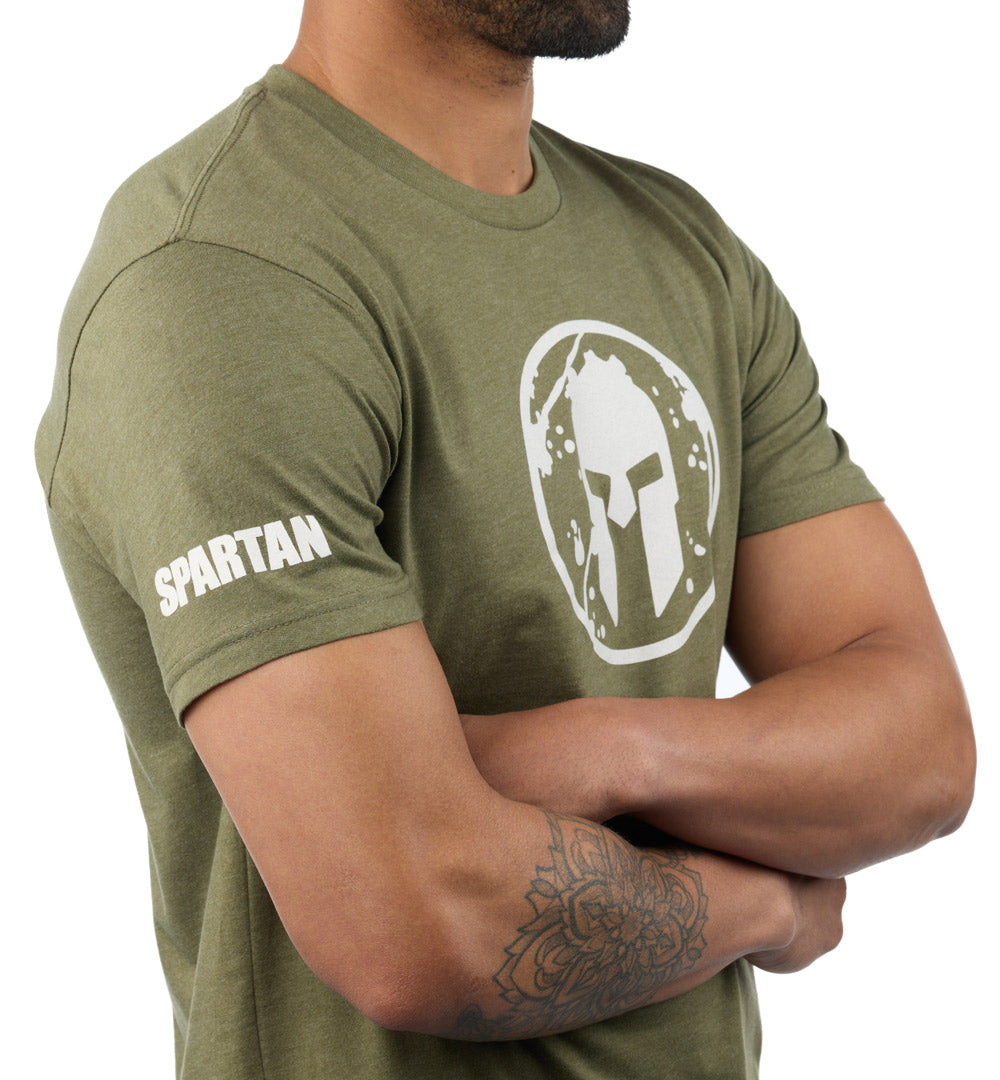 SPARTAN Helmet Logo Tee - Men's