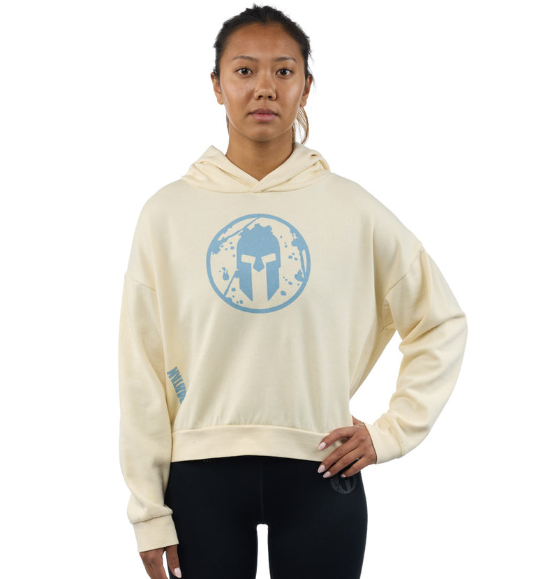 SPARTAN Helmet Wave Wash Hoodie - Women's
