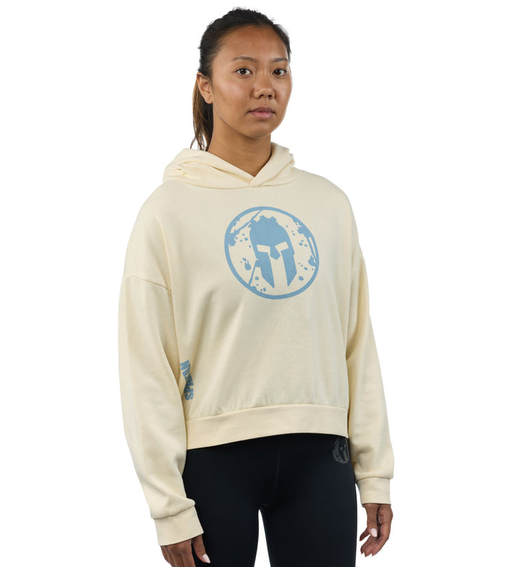 SPARTAN Helmet Wave Wash Hoodie - Women's
