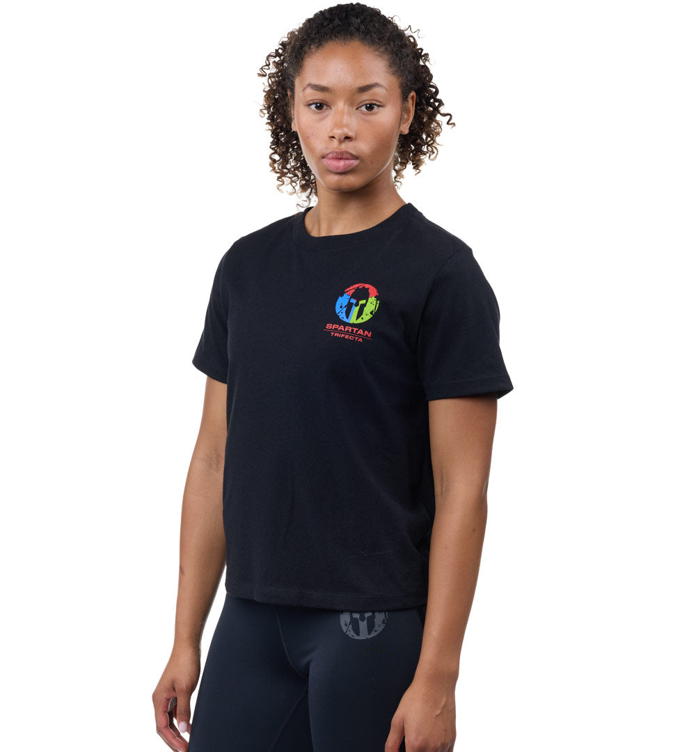 SPARTAN 2026 Trifecta Wolf Tee - Women's