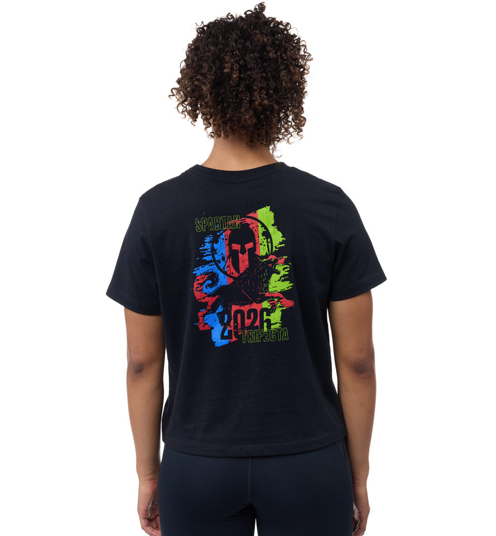 SPARTAN 2026 Trifecta Wolf Tee - Women's