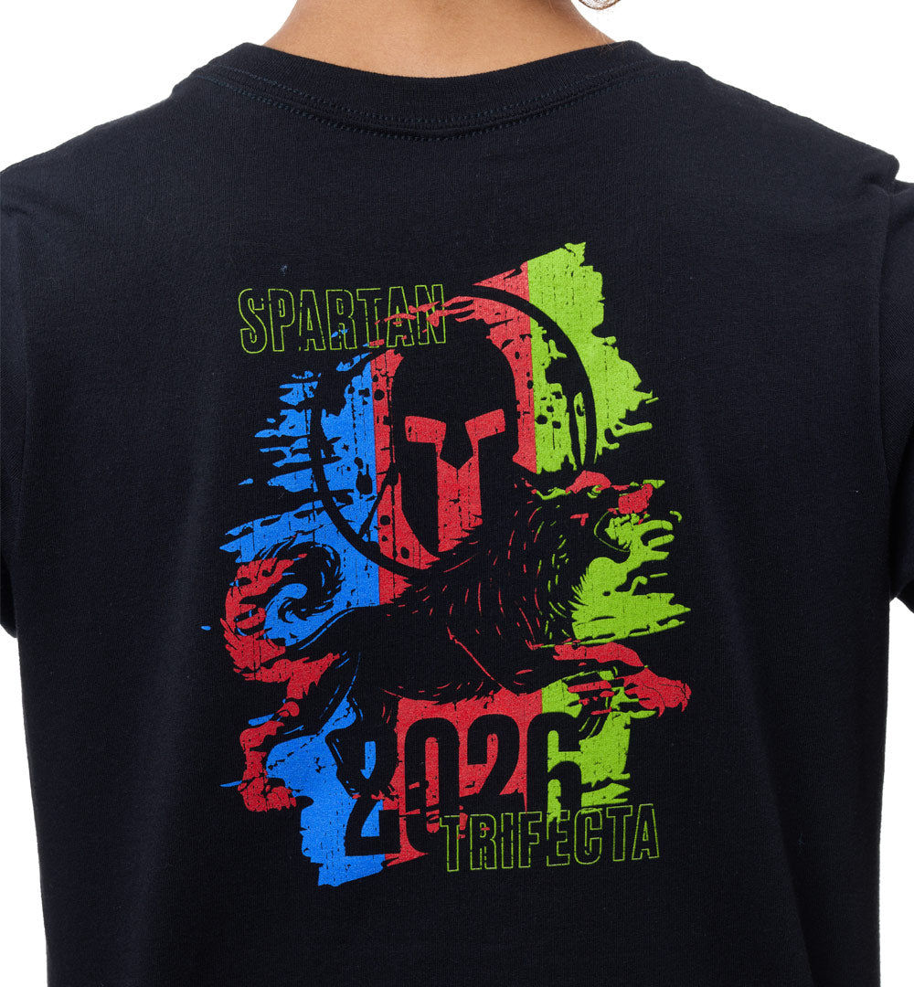 SPARTAN 2026 Trifecta Wolf Tee - Women's