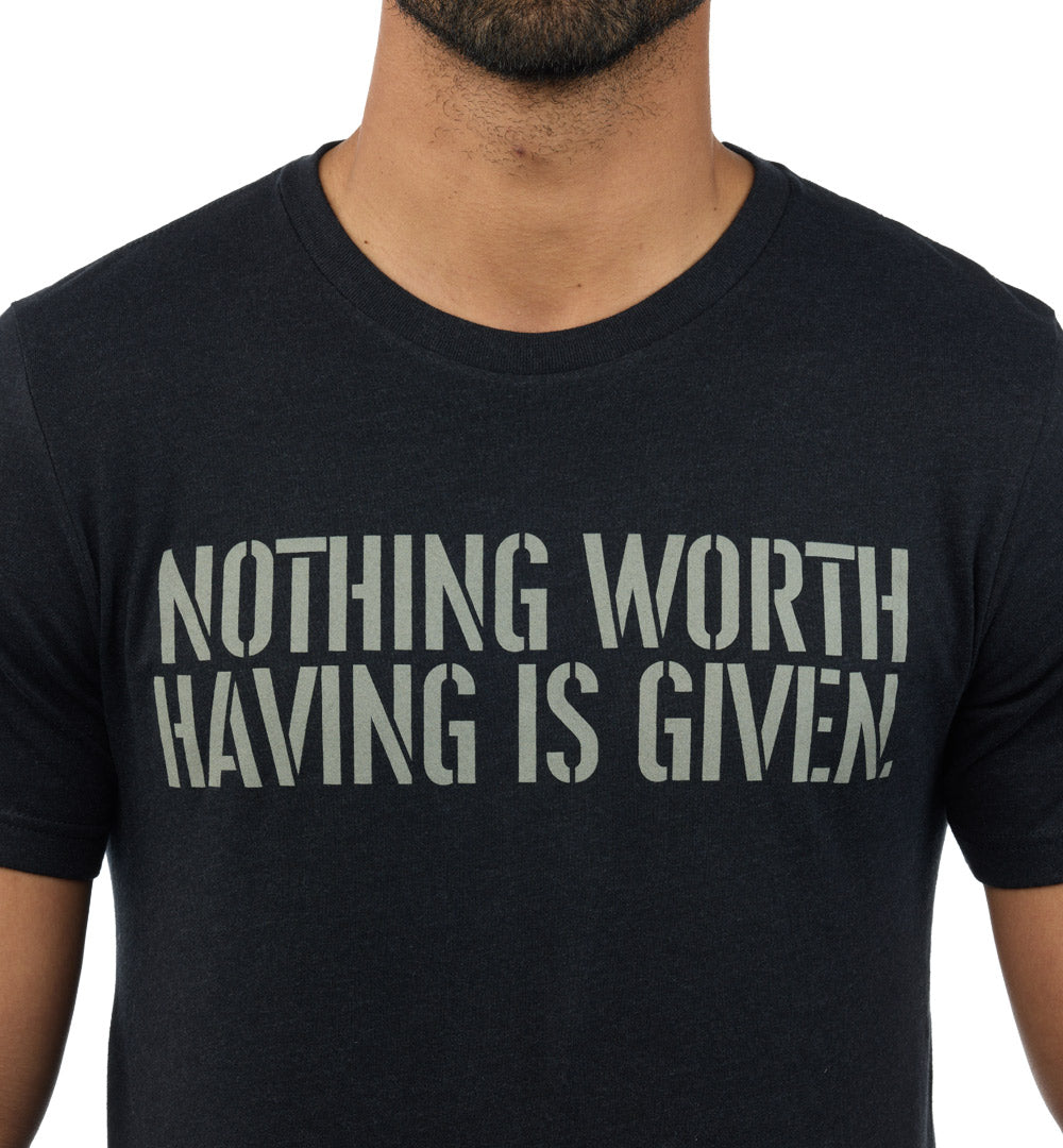 SPARTAN Nothing Worth Having Tee - Men's