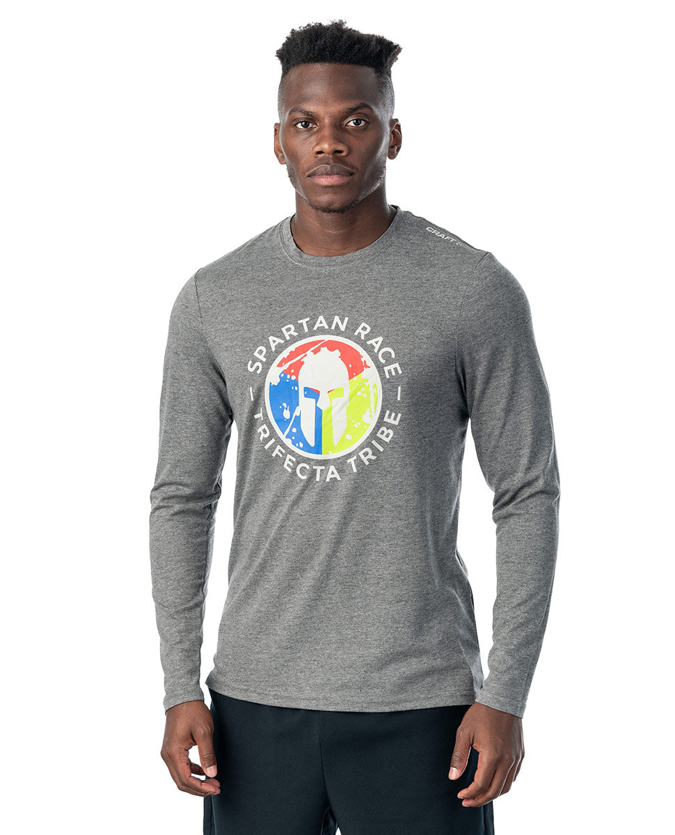 Craft men's Classic logo tri-blend tee Spartan