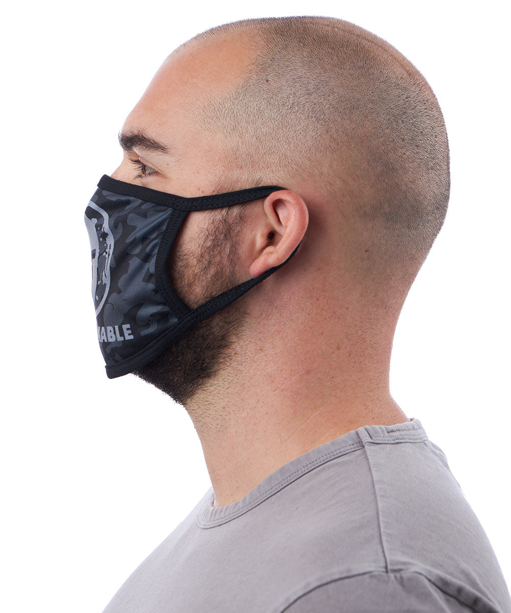 Spartan Shop SPARTAN Face Mask Black Camo