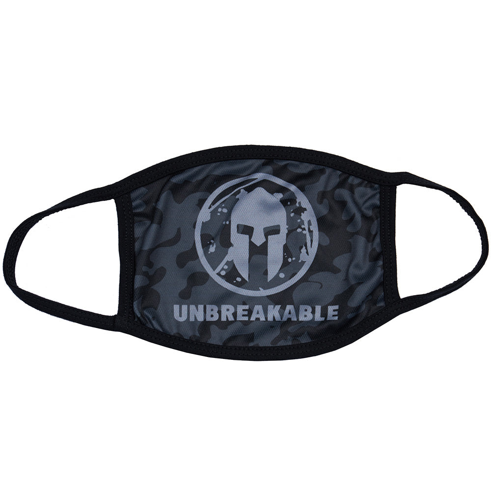 Spartan Shop SPARTAN Face Mask Black Camo