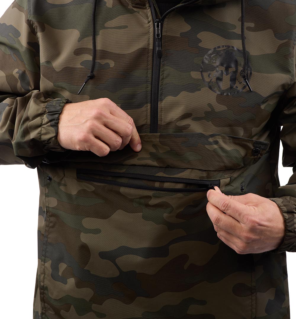 SPARTAN Camouflage Anorak Jacket - Men's